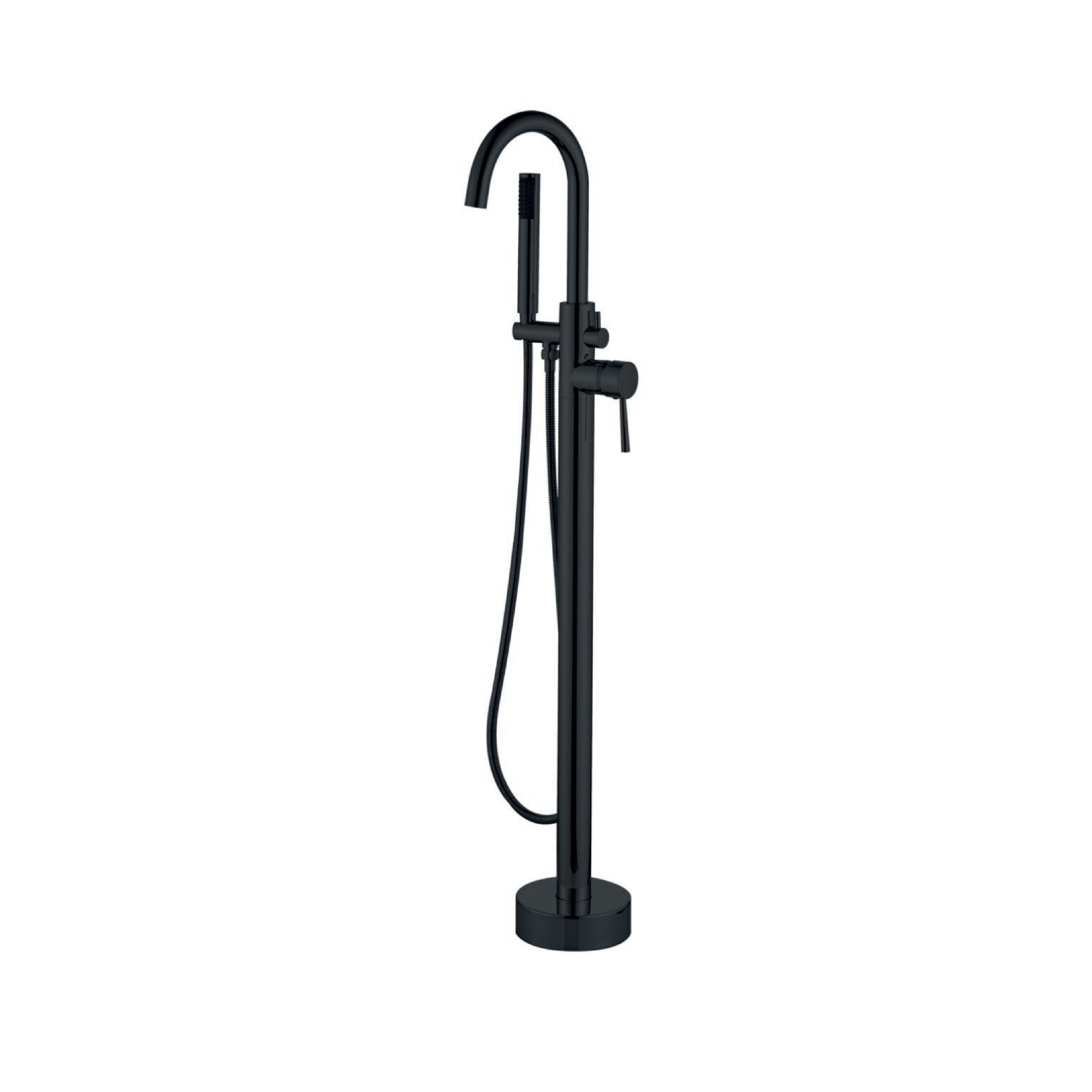 Mezcladora de Bañera con Mini Ducha Teléfono SRT - Black -Bronce-Fratelli